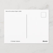 Briefkaart van het dorp Boccadasse (Achterkant)