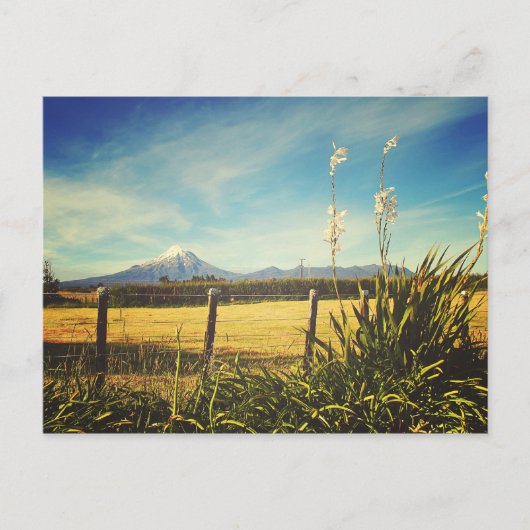 Briefkaart van het dorp Egmont (Voorkant)