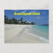 Briefkaart van het eiland Grand Cayman (Voorkant)