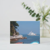 briefkaart van het eiland puerto vallarta (Staand voorkant)