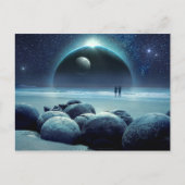 briefkaart van het fantasieuniversum (Voorkant)