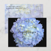 Briefkaart van het gebeden strand (Voorkant / Achterkant)