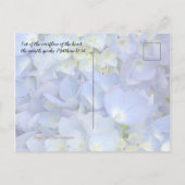 Briefkaart van het gebeden strand (Achterkant)