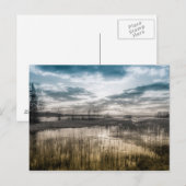 Briefkaart van het Gloomy-meer (Voorkant / Achterkant)