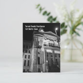 Briefkaart van het graafschap Tarrant County Court (Staand voorkant)