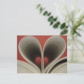 Briefkaart van het hart (Staand voorkant)