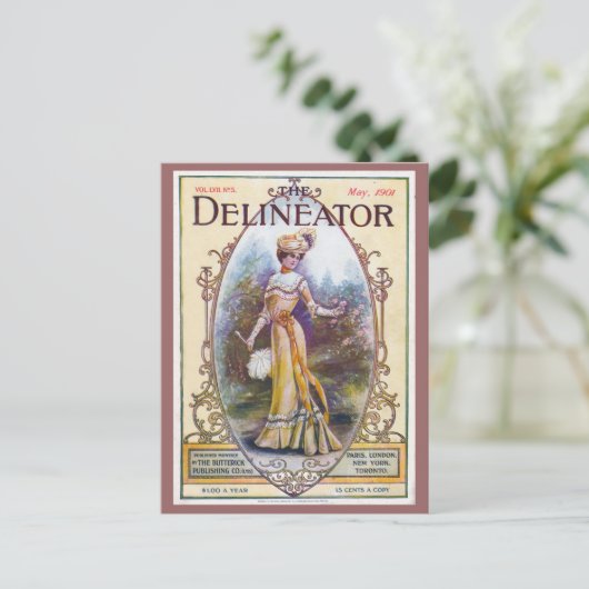  Briefkaart van het Hoesje van het Tijdschrift van (Staand voorkant)