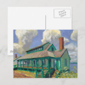 Briefkaart van het Huis van Vluchtelingen (Voorkant / Achterkant)