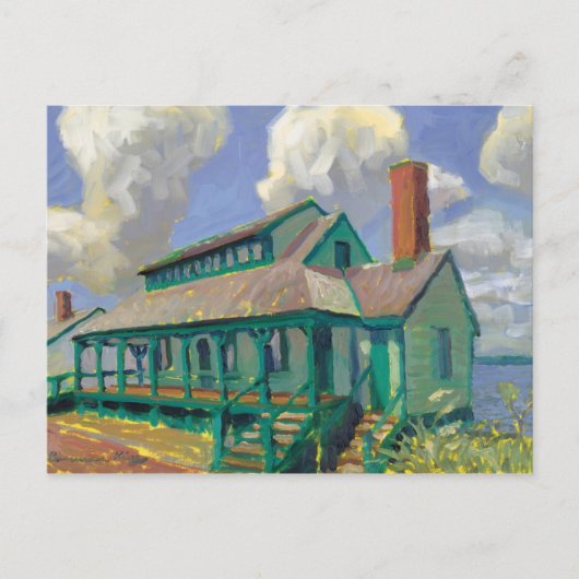 Briefkaart van het Huis van Vluchtelingen (Voorkant)