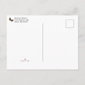 Briefkaart van het huwelijk (Achterkant)