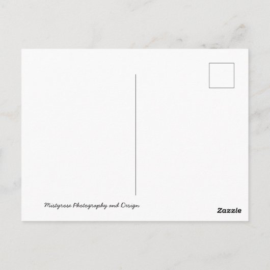 Briefkaart van het Indische Man (Achterkant)