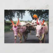 Briefkaart van het Indische Man (Voorkant)