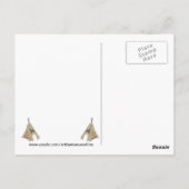 Briefkaart van het Indische Man (Achterkant)