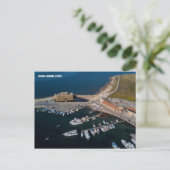 Briefkaart van het kasteel van Paphos (Staand voorkant)