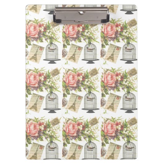 Briefkaart van het klembord van Frankrijk (Voorkant)