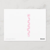 Briefkaart van het konijnenhuis (Achterkant)