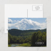 Briefkaart van het landschap OHIO (Voorkant / Achterkant)