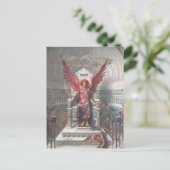 Briefkaart van het liefdespaleis van John Melhuish (Staand voorkant)