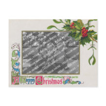 Briefkaart van het Lijst van de Foto van