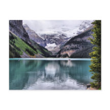 Briefkaart van het Louise Banff National Park Albe