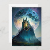 Briefkaart van het Magical Fantasy Castle (Voorkant / Achterkant)