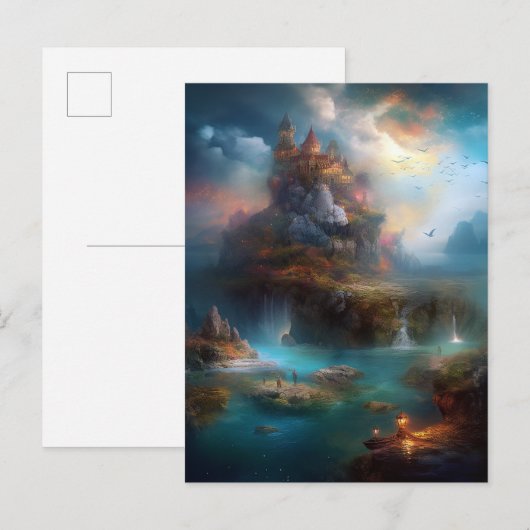 Briefkaart van het Magical Fantasy Castle (Voorkant / Achterkant)