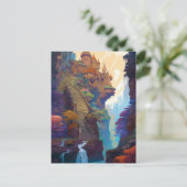 Briefkaart van het Magical Fantasy Castle (Staand voorkant)