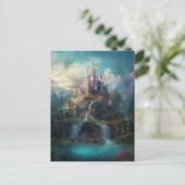 Briefkaart van het Magical Fantasy Castle (Staand voorkant)