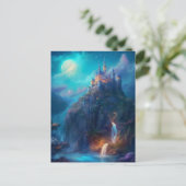 Briefkaart van het Magical Fantasy Castle (Staand voorkant)