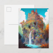 Briefkaart van het Magical Fantasy Castle (Voorkant / Achterkant)