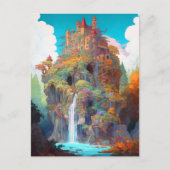 Briefkaart van het Magical Fantasy Castle (Voorkant)
