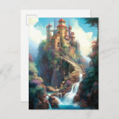 Briefkaart van het Magical Fantasy Castle (Voorkant / Achterkant)