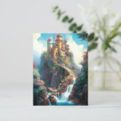 Briefkaart van het Magical Fantasy Castle (Staand voorkant)