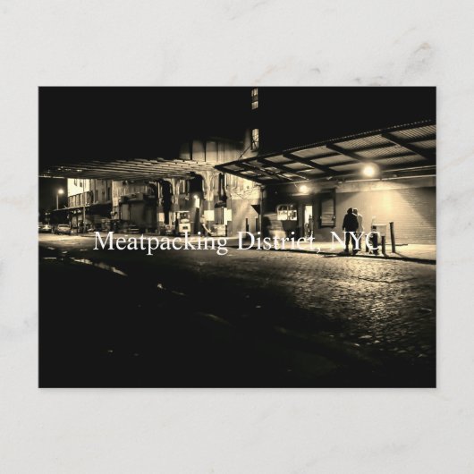 Briefkaart van het Meatpakstation (Voorkant)