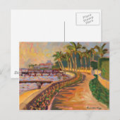 Briefkaart van het meer (Voorkant / Achterkant)