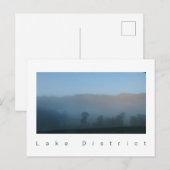 Briefkaart van het meer (Voorkant / Achterkant)