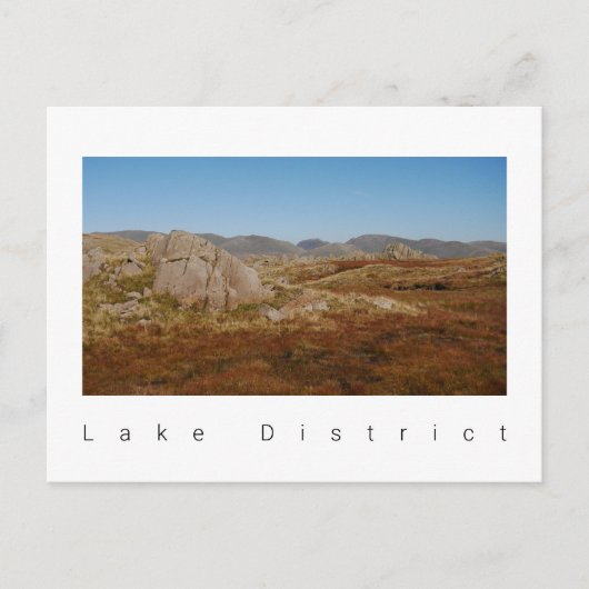 Briefkaart van het meer (Voorkant)