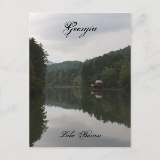 Briefkaart van het meer Burton