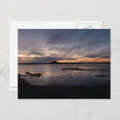Briefkaart van het meer Myvatn (Voorkant / Achterkant)