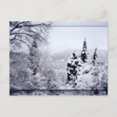 Briefkaart van het meer Nojiri (Voorkant)