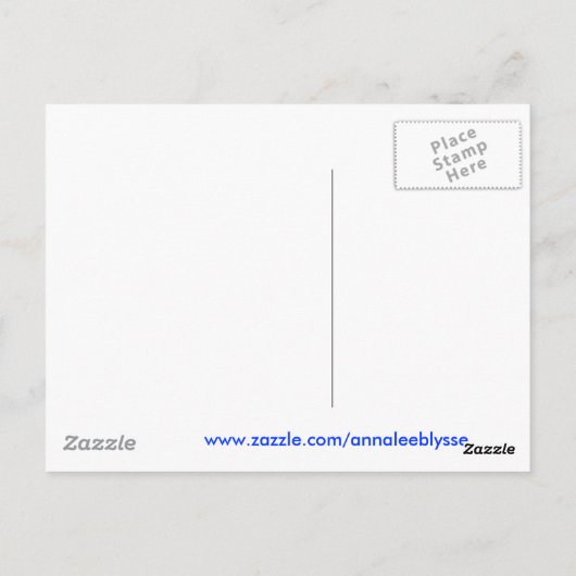 Briefkaart van het meer van Aleknagik (Achterkant)