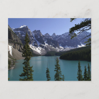 Briefkaart van het meer van Moraine