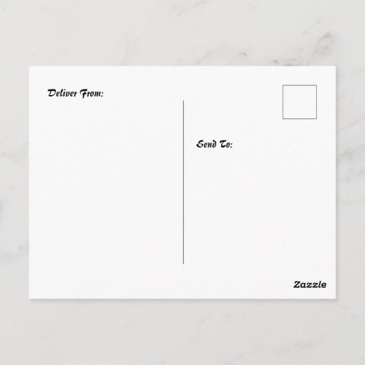 Briefkaart van het meer van Ranu Kumbolo in Indone (Achterkant)