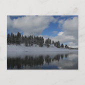 Briefkaart van het meer van Tahoe (Voorkant)