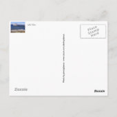 Briefkaart van het meer van Tahoe (Achterkant)