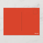 Briefkaart van het Mellitologisch Reservaat van Su (Achterkant)