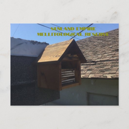 Briefkaart van het Mellitologisch Reservaat van Su (Voorkant)