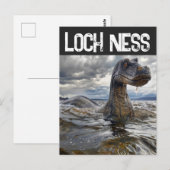 BRIEFKAART VAN HET MONSTER VAN LOCH NESS (Voorkant / Achterkant)