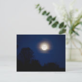 briefkaart van het moonlight landschap (Staand voorkant)