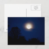 briefkaart van het moonlight landschap (Voorkant / Achterkant)